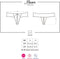 Obsessive - Miamor Kruisloze String Zwart L/XL
