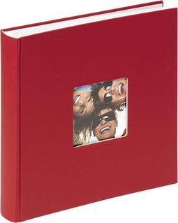 Walther Design FA-208-R Fun - Fotoalbum - 30 x 30 cm - Rood - 100 pagina's