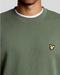 Lyle & Scott 1874 Crew Neck - Oversized Sweatshirt - Cactus Green - XXL