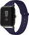 iMoshion Bandje Geschikt voor Amazfit GTS / BIP - iMoshion Siliconen bandje - Donkerblauw