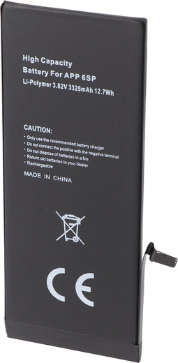 3325 mAh krachtige batterij 12,7 Wh geschikt voor de Apple iPhone 6S plus batterij 616-00045