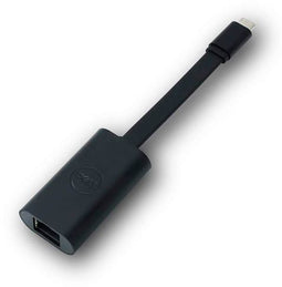 Dell USB-C - Ethernetadapter - Gigabit RJ-45 - Zwart