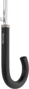 Paraplu Zwart Grijs Geruit - Carbon - Dsn 111 cm - Lengte 94 cm - Doppler