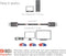 Club 3D - DisplayPort 2.1 DP80 - 1,2m - Zwart