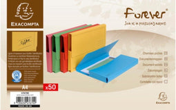 Pocketmap Exacompta Forever A4 Assorti