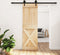 vidaXL - Schuifdeur - met - beslag - 70x210 - cm - massief - grenenhout