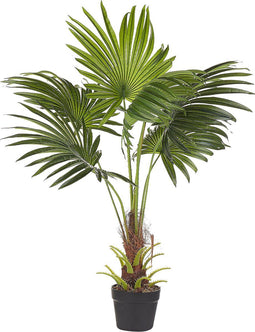 Beliani FAN PALM - Kunstplant - Groen - Kunststof
