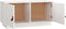 vidaXL - Tv-meubel - 80x34x40 - cm - massief - grenenhout - wit