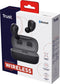 Trust Nika Compact - Draadloze Bluetooth-oortelefoon - 8 uur speeltijd - Zwart
