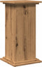 vidaXL - Sokkel - met - opbergruimte - 31x30x60 - cm - hout - artisanaal - eikenkleur