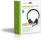 Nedis CHSTB310BK - Draadloze Bluetooth kantoorheadset - Flexibele microfoon - Zwart