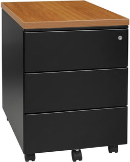 Ladeblok verrijdbaar 3 laden bladkleur Speciale Kleur framekleur Wit (RAL9010)