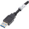 AccuCell data cable compatible with Micro-USB 3.0 - 1.0m - black