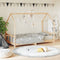 vidaXL - Kinderbedframe - 90x190 - cm - massief - grenenhout