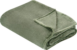 BAYBURT - Deken - Groen - 200 x 220 cm - Polyester