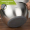 HI NATURE™ Slacentrifuge - 100% RVS Core Rotare Salade Spinner | Sla-centrifuge met Roestvrijstalen Binnenmand | Salade droger met RVS Zeef- Inclusief