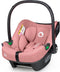 Lionelo Astrid i-Size Autostoel - ADAC 5-sterren - 40-87 cm - RWF - Memory Foam - Verstelbare hoofdsteun (7 cm) - Holmbergs gordels - Compatibel met ISOFIX-base & kinderwagen - Roze