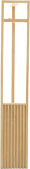 Light&living Kapstok 85x30x180 cm GAIOS mango hout naturel
