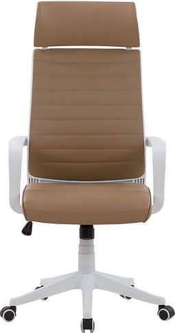 LEADER - Bureaustoel - Bruin - Polyester