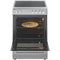 Etna FIV560RVS - Inductie fornuis 60 cm - 4 kookzones 5800 W - RVS