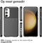 imoshion Hoesje Geschikt voor Samsung Galaxy S23 FE Hoesje Siliconen - imoshion Thunder Backcover - Zwart