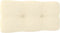 vidaXL - Palletkussens - 2 - st - stof - crèmekleurig