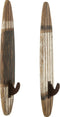 J-Line hanger Surfplank Paulownia - hout - mix - 2 stuks