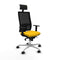 Bureaustoel met hoofdsteun Piqueras y Crespo 1D086N1 Geel
