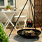Bon fire thee-, koffiepot en waterketel
