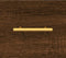 vidaXL - Dressoir - 69,5x34x90 - cm - bewerkt - hout - bruin - eikenkleur