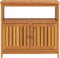 vidaXL - Tuinwandtafel - 80x35x75 - cm - massief - acaciahout