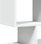 vidaXL - Kamerscherm - / - boekenkast - 92x29x112 - cm - bewerkt - hout - wit