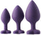 Dream Toys Buttplug FLIRTS ANAL TRAINING KIT GEM STONE Paars