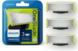 Philips OneBlade QP230/50 - Vervangmesjes - 3 stuks - Dubbel beschermingssysteem (3 stuks)