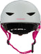 Nijdam Stone Blush - Skatehelm - Verstelbaar - Maat S (50-54 cm) - Grijs/Roze