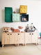 Astigarraga Dinamic Wandkast - Dichte kast - 2 verstelbare planken - Bruin - 71x53cm