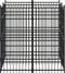 vidaXL - Hondenkennel - 3,69 - m² - staal