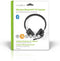 Nedis CHSTB310BK - Draadloze Bluetooth kantoorheadset - Flexibele microfoon - Zwart