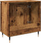 vidaXL - Badkamerkast - 58x33x60 - cm - bewerkt - hout - oud - houtkleurig