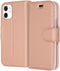 Accezz iPhone 12 Mini - Flip cover - Krasbestendig Schokbestendig - Rosé Goud