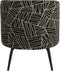 Light & Living Fauteuil Dieyda - Zwart/Wit