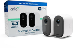 Arlo Essential 2K XL - Outdoor Camera - Draadloos met lange batterijduur - (2-pack)