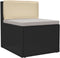 vidaXL - Ligbedkussen - voor - Rugleuning - Beige - 80x40x12 - cm - Oxford - Stof