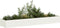 vidaXL - Plantenbak - 360x80x40 - cm - staal - wit