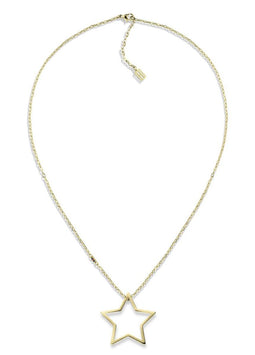 Tommy Hilfiger Collier TJ2700851 - Collier met sterren hanger - Goudkleurig