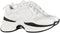 GUESS Jennea 2 Active Lady - Chunky Sneakers - Glitterstof - Wit
