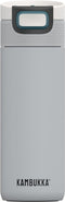 Kambukka Etna Thermosbeker 500 ml - Koffiebeker To Go - makkelijk reinigen - lekvrije Koffiebeker - Theebeker - Travel Mug - Grijs