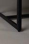 Dutchbone Class - Dressoir - 180 x 45 x 80 cm - Visgraatpatroon - Naturel Acaciahout & MDF - Messing Look Onderstel