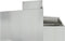 vidaXL - Plantenbak - 80x80x50 - cm - Gegalvaniseerd - Staal