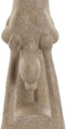 Decoratieve figuren Home ESPRIT Beige Yoga 21,4 x 8,8 x 40 cm